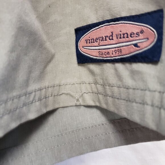 Vineyard Vines Mens‎ Board Shorts Size 28 Gray Pre-Owned - Picture 10 of 10